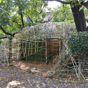 竹の茶室
