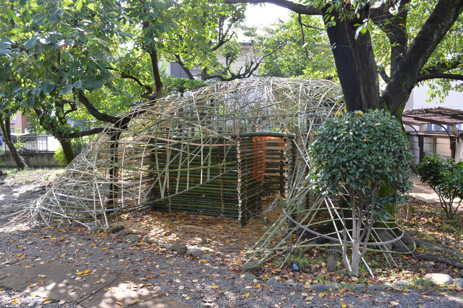 竹の茶室